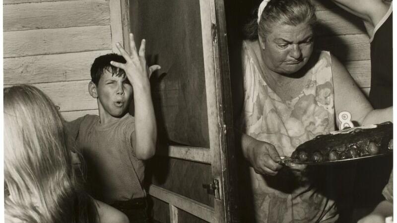 Photographer Larry Fink shows how emotions bubble over in the midst of joyful celebrations